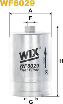 WIX Filters WF8029 - Filtro carburante www.autoricambit.com