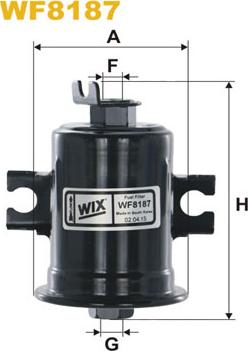 WIX Filters WF8187 - Filtro carburante www.autoricambit.com