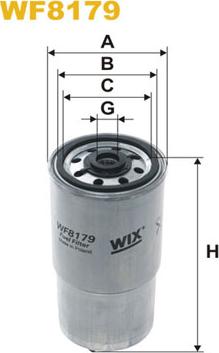WIX Filters WF8179 - Filtro carburante www.autoricambit.com