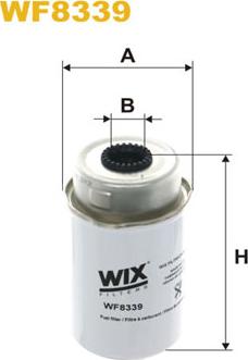 WIX Filters WF8339 - Filtro carburante www.autoricambit.com