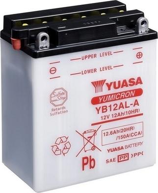 Yuasa YB12AL-A - Batteria avviamento www.autoricambit.com