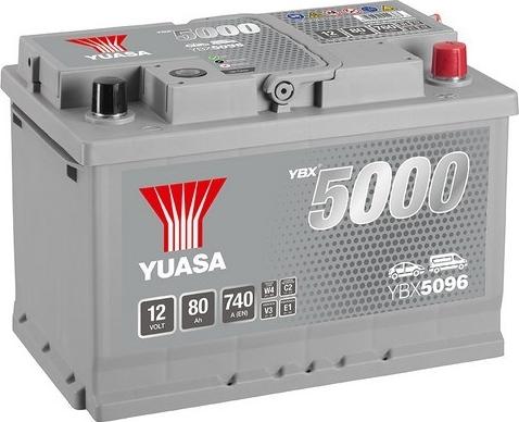 Yuasa YBX5096 - Batteria avviamento www.autoricambit.com