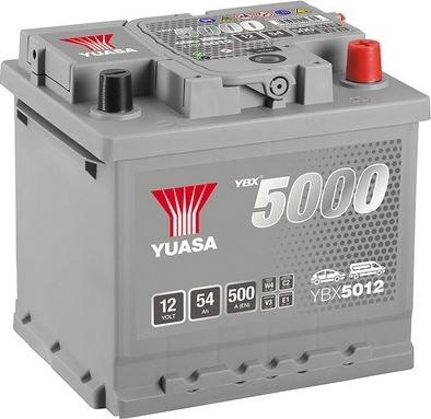 Yuasa YBX5012 - Batteria avviamento www.autoricambit.com