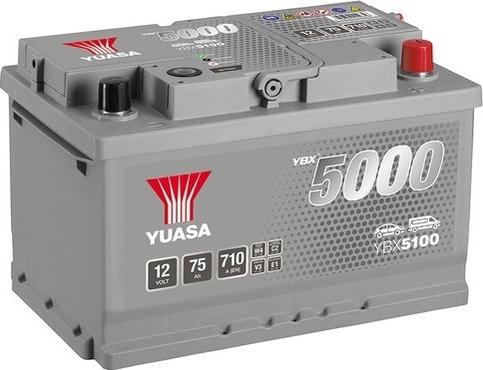 Yuasa YBX5100 - Batteria avviamento www.autoricambit.com