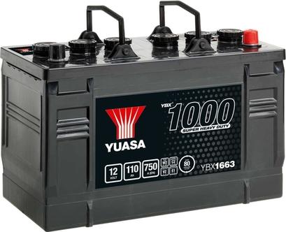 Yuasa YBX1663 - Batteria avviamento www.autoricambit.com