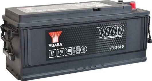 Yuasa YBX1615 - Batteria avviamento www.autoricambit.com