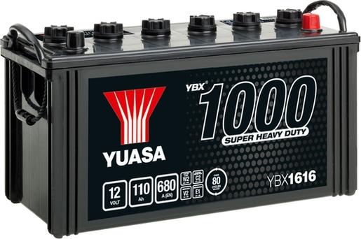 Yuasa YBX1616 - Batteria avviamento www.autoricambit.com