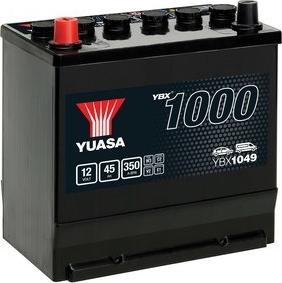 Yuasa YBX1049 - Batteria avviamento www.autoricambit.com
