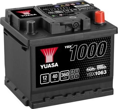 Yuasa YBX1063 - Batteria avviamento www.autoricambit.com
