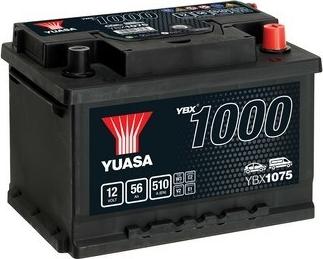 Yuasa YBX1075 - Batteria avviamento www.autoricambit.com