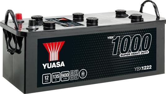 Yuasa YBX1222 - Batteria avviamento www.autoricambit.com