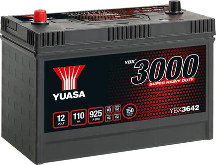 Yuasa YBX3642 - Batteria avviamento www.autoricambit.com