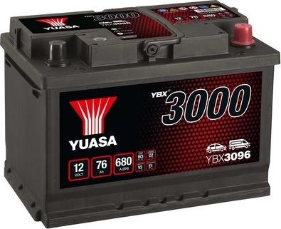 Yuasa YBX3096 - Batteria avviamento www.autoricambit.com