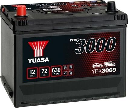 Yuasa YBX3069 - Batteria avviamento www.autoricambit.com
