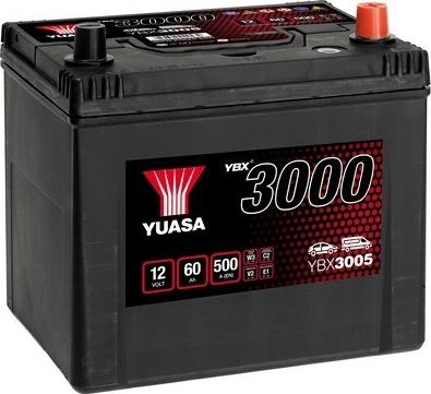 Yuasa YBX3005 - Batteria avviamento www.autoricambit.com