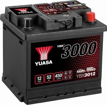 Yuasa YBX3012 - Batteria avviamento www.autoricambit.com