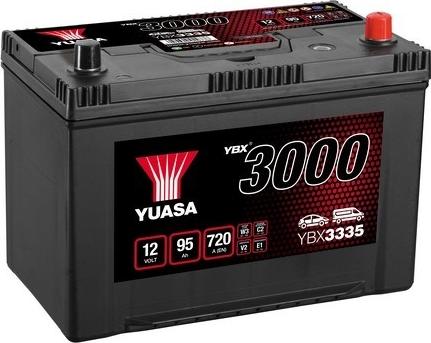Yuasa YBX3335 - Batteria avviamento www.autoricambit.com