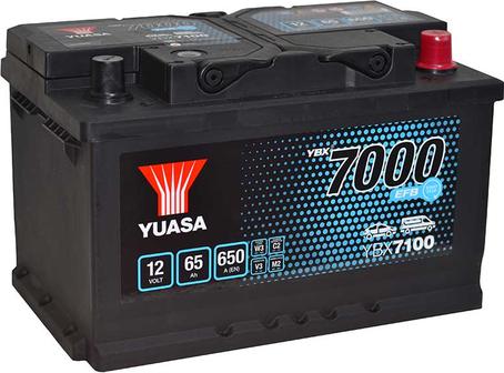 Yuasa YBX7100 - Batteria avviamento www.autoricambit.com