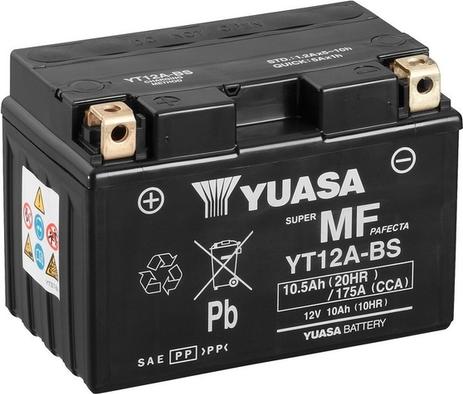 Yuasa YT12A-BS - Batteria avviamento www.autoricambit.com