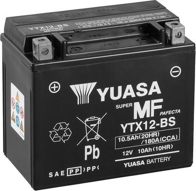 Yuasa YTX12-BS - Batteria avviamento www.autoricambit.com