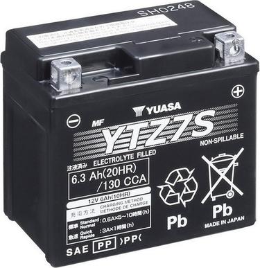 Yuasa YTZ7S - Batteria avviamento www.autoricambit.com