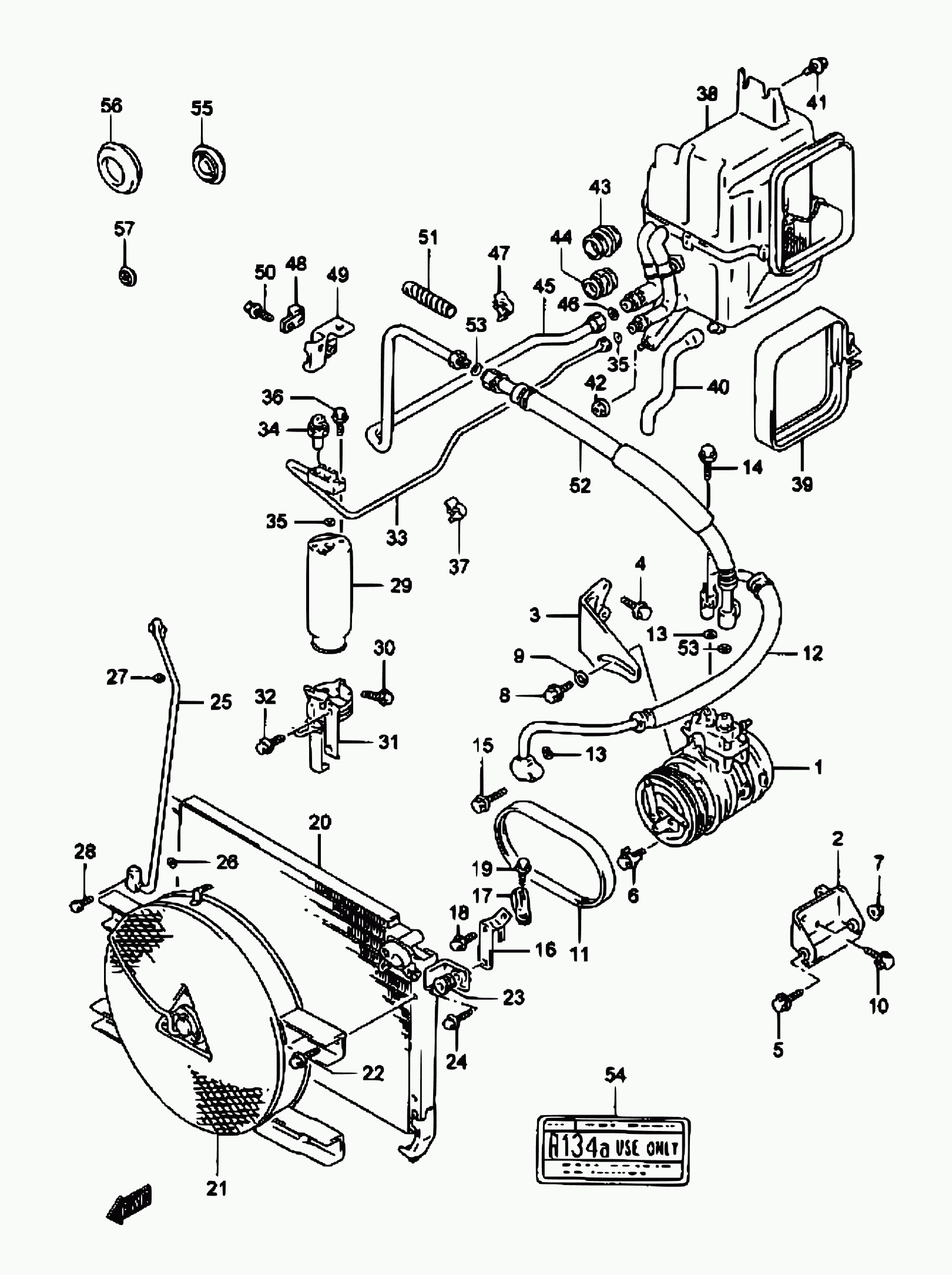 Subaru 95330-71B20 - Essiccatore, Climatizzatore www.autoricambit.com