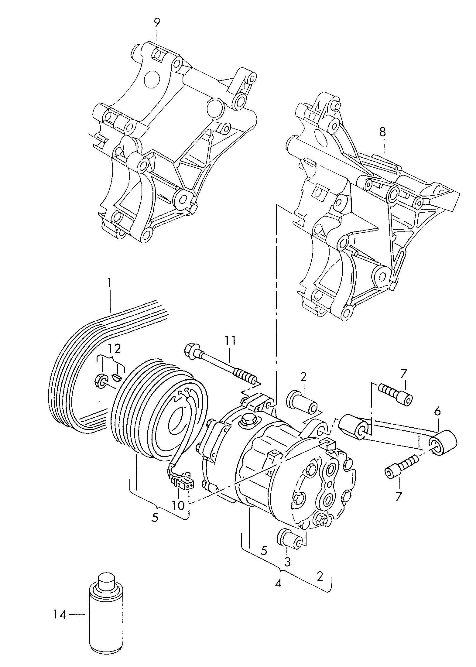 VW 037 260 849 C - Cinghia Poly-V www.autoricambit.com